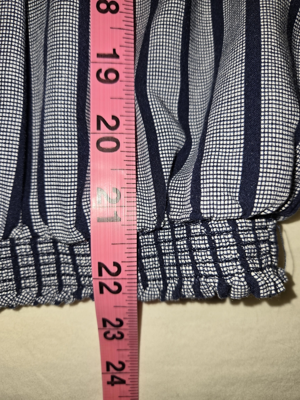 Carve Designs Lilly Top in Navy Stripe - Picture 8 of 12